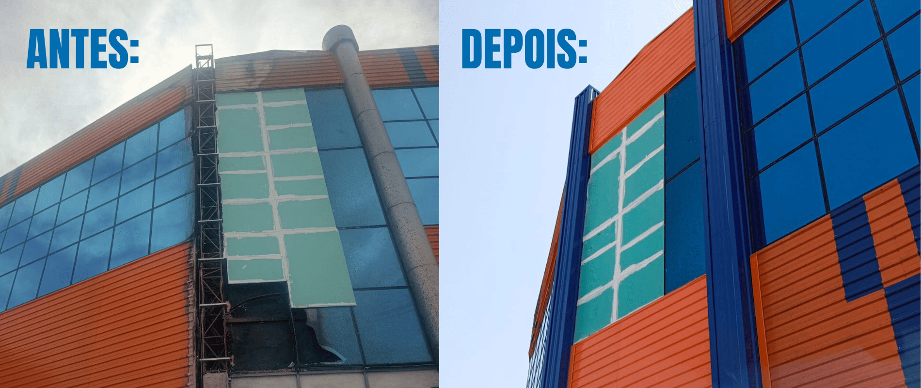antes e depois post blog